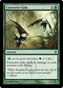 green x spells|Good green cards with 'x' in casting cost to help finish out games..